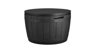 YITAHOME 33 Gallon Round Deck Box