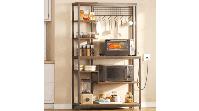 YITAHOME 39 Inch Large Kitchen Microwave Stand