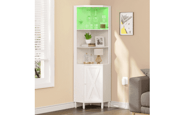 YITAHOME Corner Bar Cabinet