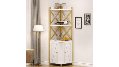 YITAHOME Corner Bar Cabinet