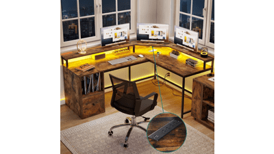 YITAHOME L Shaped Desk