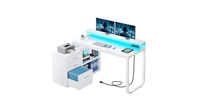 YITAHOME L Shaped Desk