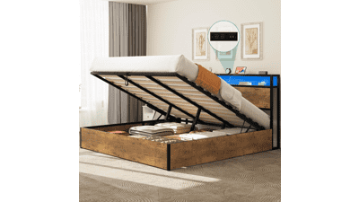 YITAHOME Lift Storage Bed Frame