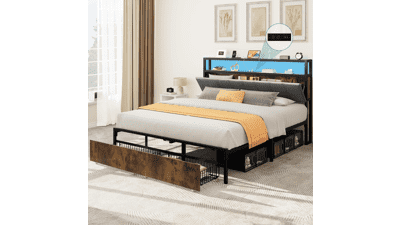 YITAHOME Queen Size Bed Frame