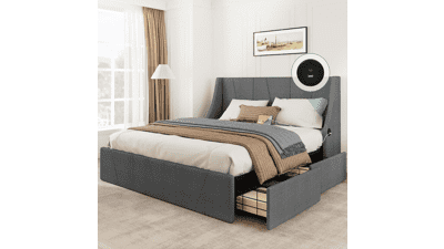 YITAHOME Queen Size Bed Frame