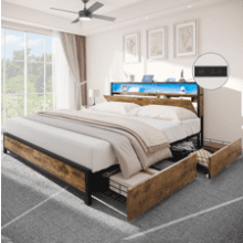 YITAHOME Queen Size Bed Frame