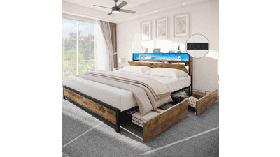 YITAHOME Queen Size Bed Frame