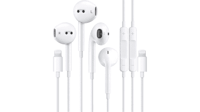 2 Pack-Apple Earbuds for iPhone Headphones