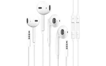 2 Pack Apple Wire Earbuds Headphones