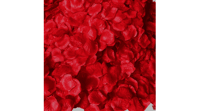 4600PCS Red Rose Petals