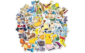 50 pcs Cartoon Anime Waterproof Stickers