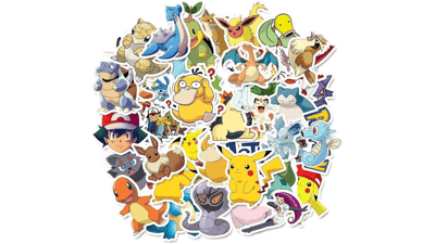 50 pcs Cartoon Anime Waterproof Stickers