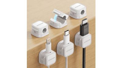 6 Pack Magnetic Cable Clips