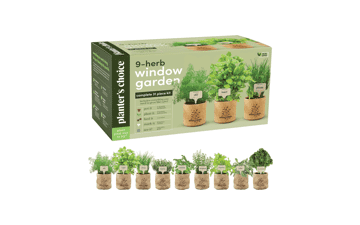 9 Herb Indoor Window Garden Kit
