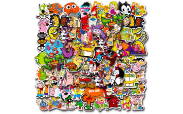 90s Cartoon Stickers