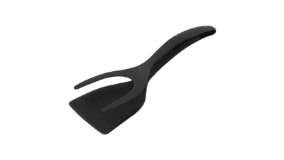 Alipis 2 in 1 Grip and Flip Spatula Tongs