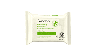 Aveeno Positively Radiant Makeup Removing Wipes