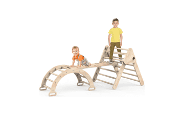 Baoniu Foldable Climbing Triangle Ladder Toys