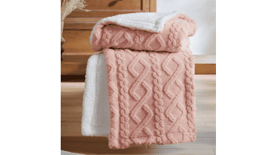 Bedsure Sherpa Throw Blanket