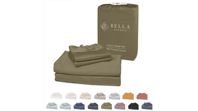 Bella Coterie Luxury California King Bamboo Sheet Set