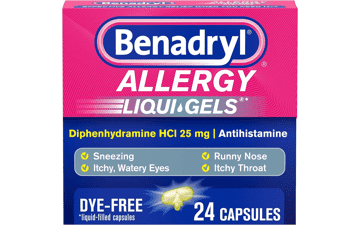Benadryl Liqui-Gels Antihistamine