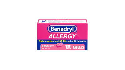 Benadryl Ultratabs Antihistamine