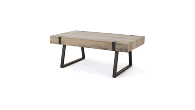 Christopher Knight Home Abitha Faux Wood Coffee Table