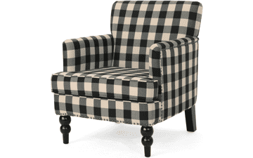 Christopher Knight Home Evete Tufted Fabric Club Chair