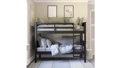 DHP Dylan Twin Over Twin Wood Bunk Bed