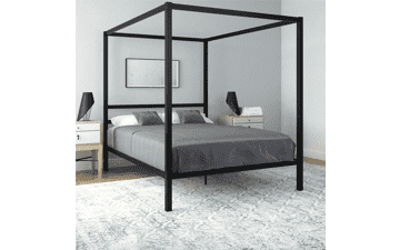 DHP Modern Metal Canopy Platform Bed