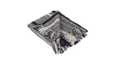 DII Braided Striped Throw