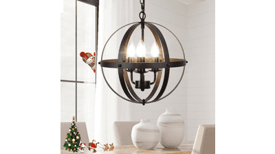 DLLT Vintage Pendant Hanging Light Fixtures