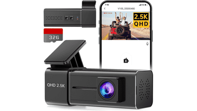 Dash Cam WiFi 2.5K