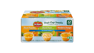 Del Monte No Sugar Added Variety Fruit Cups