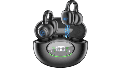 Ear Clip Earbuds Bluetooth 5.3 Wireless Headphones