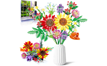 Flower Bouquet Building Set