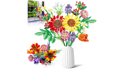 Flower Bouquet Building Set