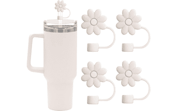 Flower Straw Covers for Stanley Cups