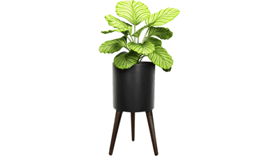 Fuxuiwy 12 Inches Plant Pot with Legs