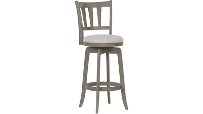 Hillsdale Presque Isle Wood Bar Height Swivel Stool