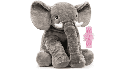 Homily Stuffed Elephant Plush Animal Toy