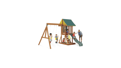 KidKraft Appleton Wooden Swing Set