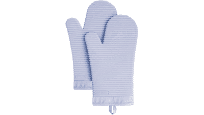 KitchenAid Ribbed Soft Silicone Oven Mitt Set