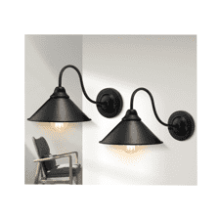 LYOOWNG Black Wall Sconces