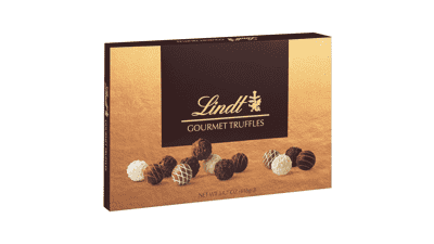 Lindt Gourmet Chocolate Truffles Gift Box
