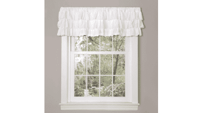 Lush Decor Belle Valance Vintage Chic Style Single Curtain