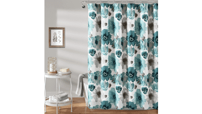 Lush Decor Leah Shower Curtain
