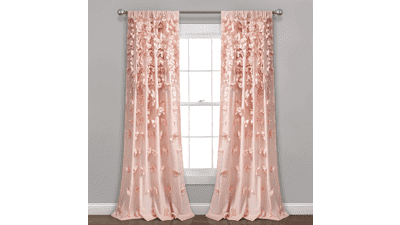 Lush Decor Riley Window Curtain Panel