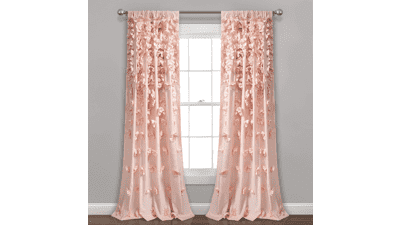 Lush Decor Riley Window Curtain Panel