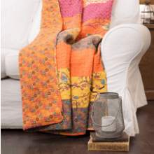 Lush Decor Royal Empire Reversible Cotton Throw Blanket